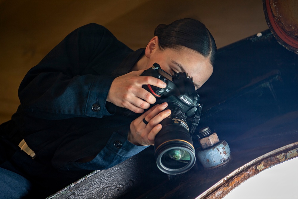 Nimitz Weighs Anchor