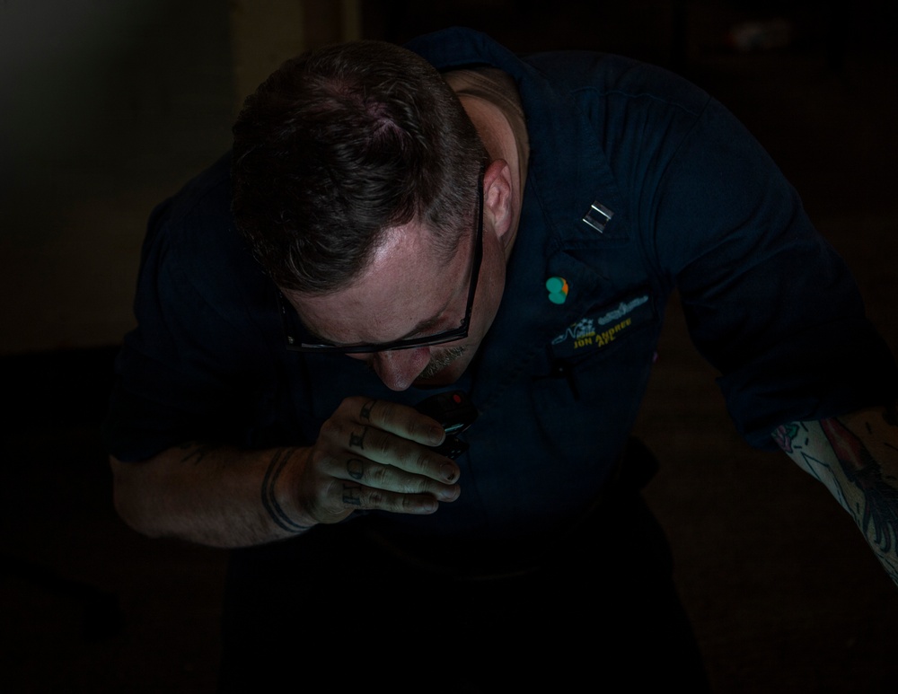 Nimitz Weighs Anchor