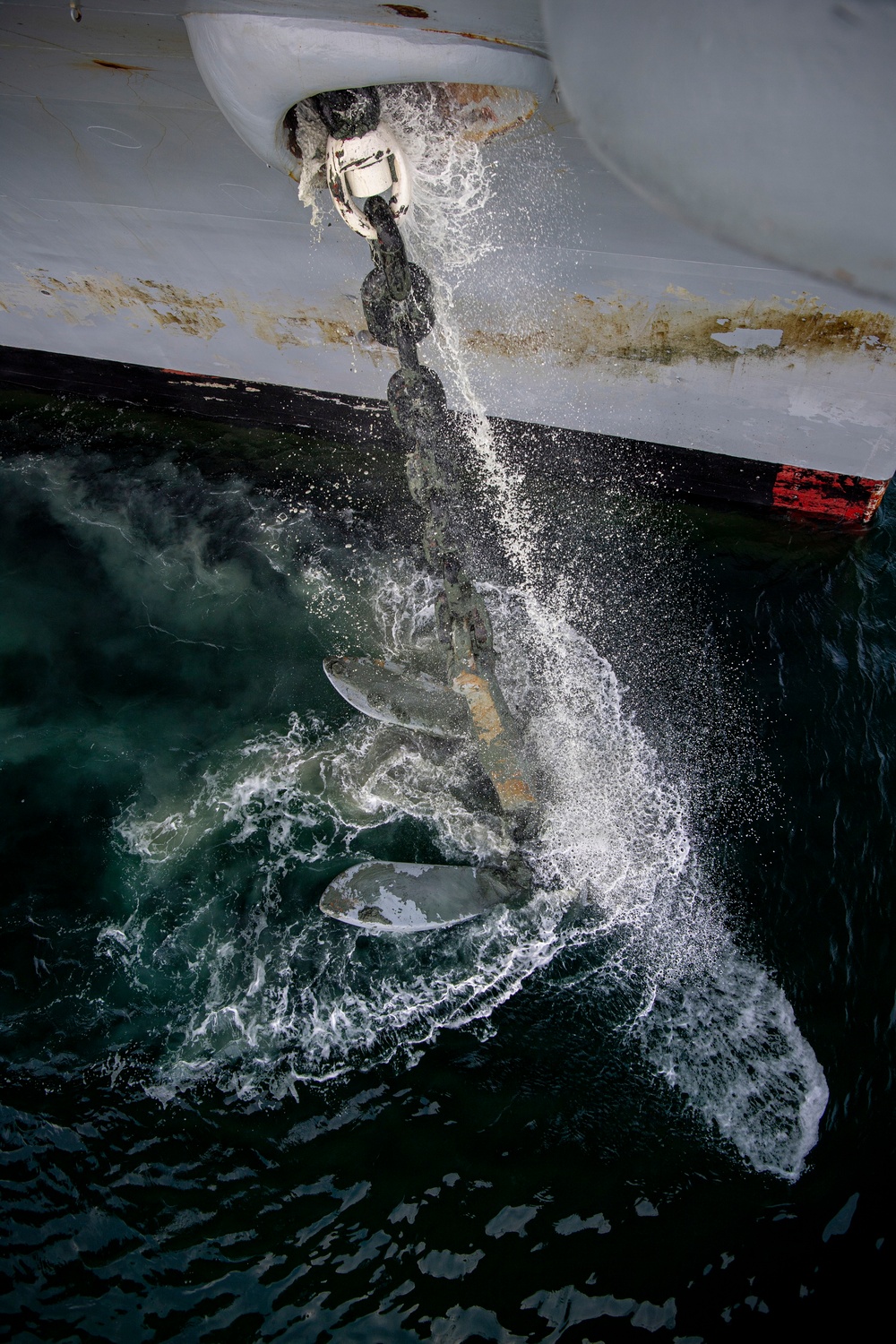 Nimitz Weighs Anchor