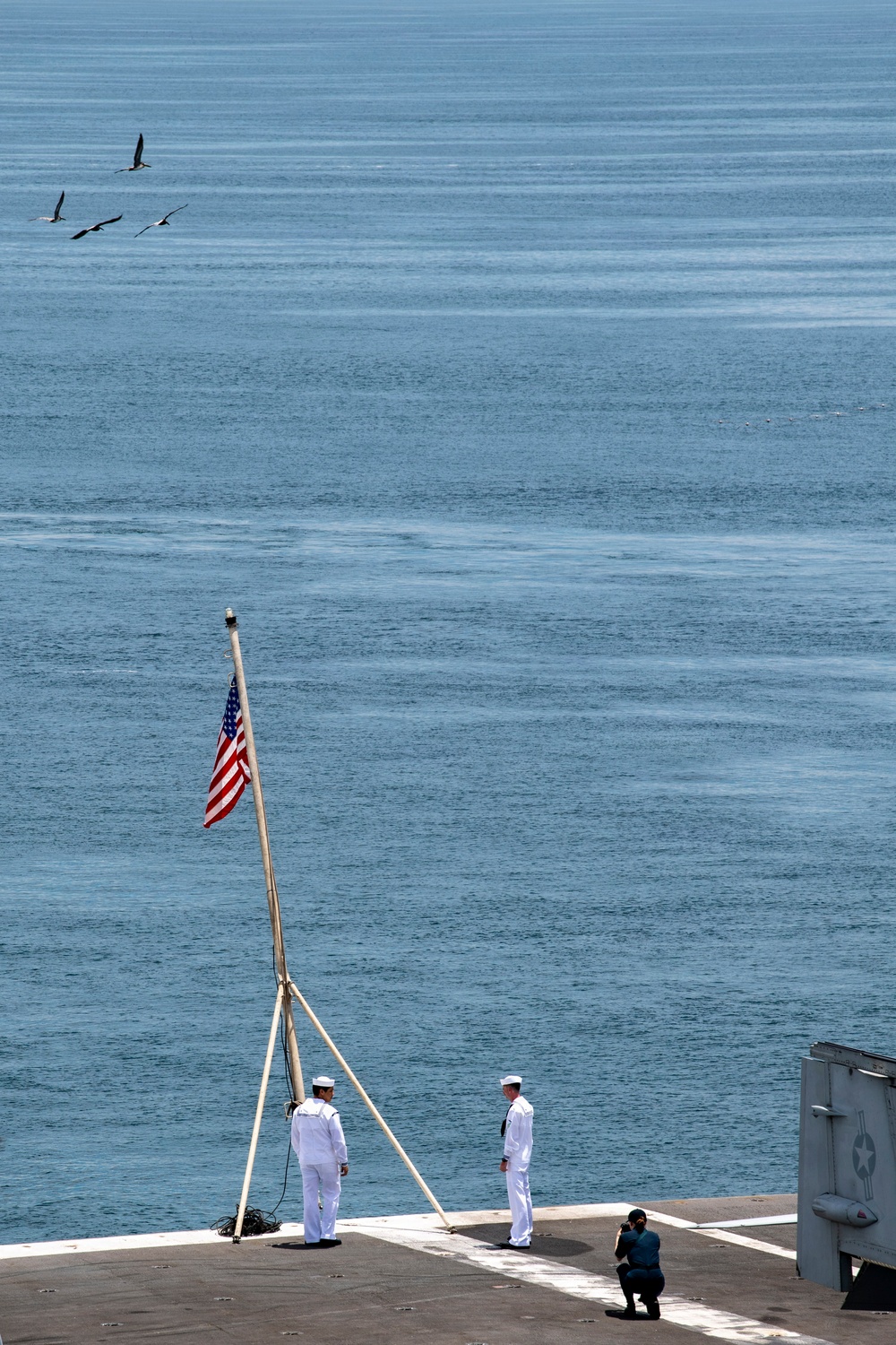 Nimitz Departs Panama