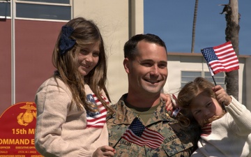 15th MEU Marines, Sailors Return Home After Six-Month MRF-SEA Deployment
