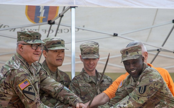 1SIG BDE Signal Month: 1st Signal Brigade commemorates 60th Anniversary and Signal Month with Cake Cutting and SHARP Proclamation.