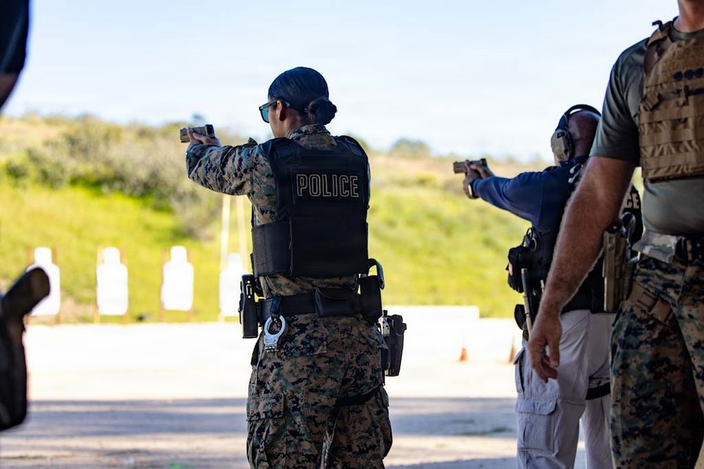 MCRD San Diego Provost Marshall Office Pistol Range