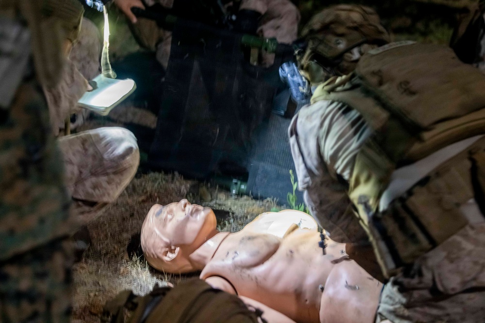 13th MEU Marines participate in TRAP course