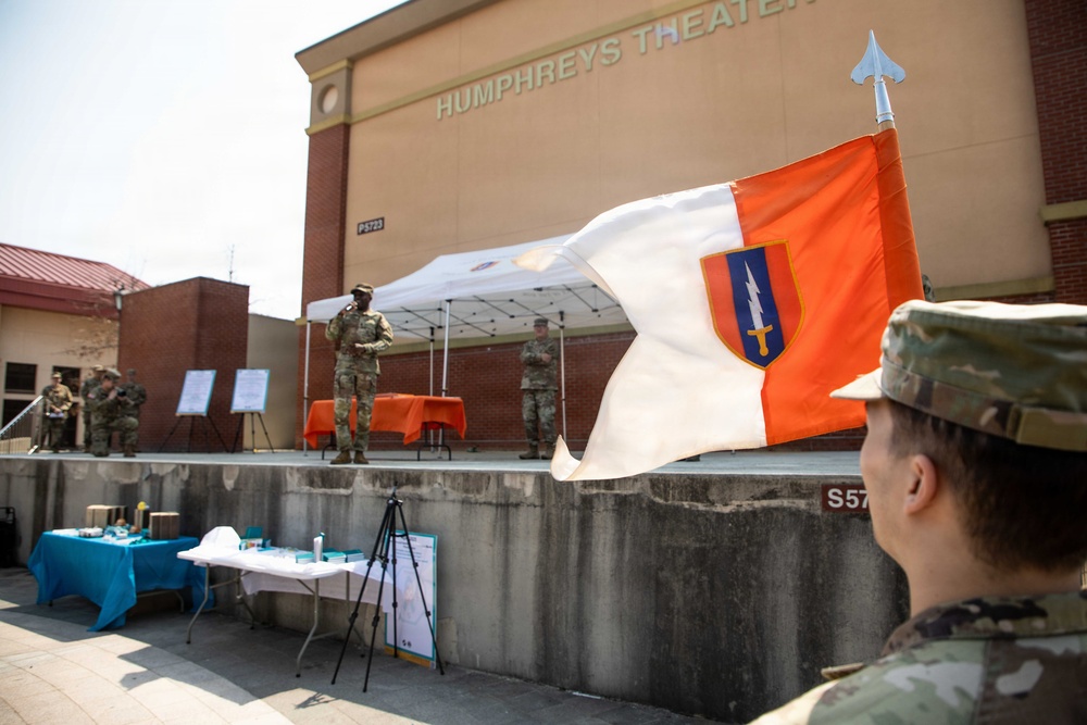 1SIG BDE Signal Month: 1st Signal Brigade commemorates 60th Anniversary and Signal Month with Cake Cutting and SHARP Proclamation.