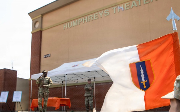 1SIG BDE Signal Month: 1st Signal Brigade commemorates 60th Anniversary and Signal Month with Cake Cutting and SHARP Proclamation.
