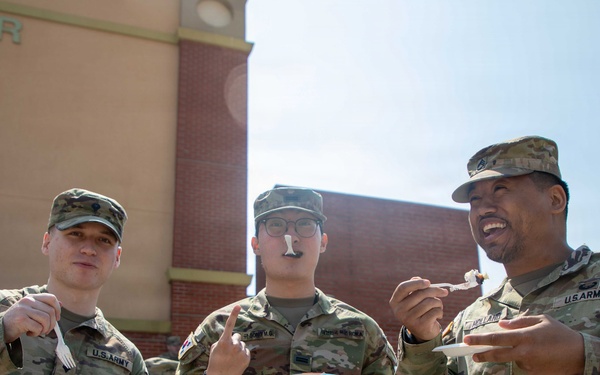 1SIG BDE Signal Month: 1st Signal Brigade commemorates 60th Anniversary and Signal Month with Cake Cutting and SHARP Proclamation.