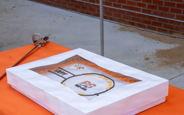 1SIG BDE Signal Month: 1st Signal Brigade commemorates 60th Anniversary and Signal Month with Cake Cutting and SHARP Proclamation.