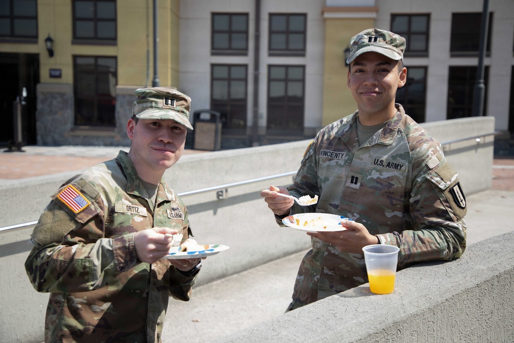 1SIG BDE Signal Month: 1st Signal Brigade commemorates 60th Anniversary and Signal Month with Cake Cutting and SHARP Proclamation.