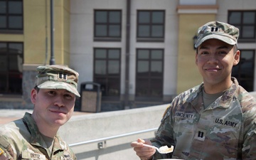 1SIG BDE Signal Month: 1st Signal Brigade commemorates 60th Anniversary and Signal Month with Cake Cutting and SHARP Proclamation.