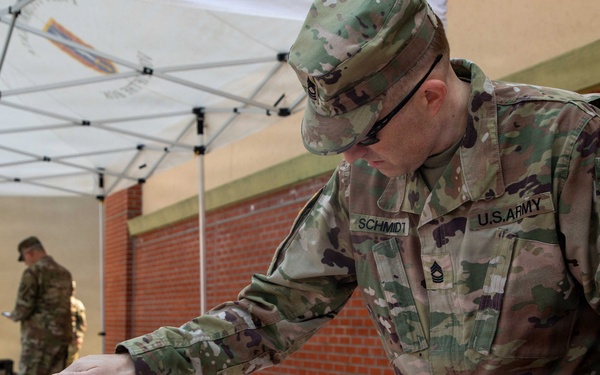 1SIG BDE Signal Month: 1st Signal Brigade commemorates 60th Anniversary and Signal Month with Cake Cutting and SHARP Proclamation.
