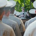 Adm. Steve Koehler, commander, U.S. Pacific Fleet, delivers remarks during the chief petty officer birthday celebration ceremony