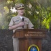 Adm. Steve Koehler, commander, U.S. Pacific Fleet, delivers remarks during the chief petty officer birthday celebration ceremony