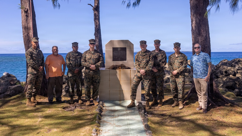 MARFORPAC deputy commander in Palau: Historic site tour