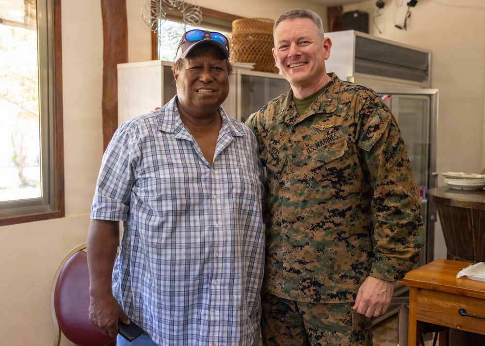 MARFORPAC deputy commander in Palau: Historic site tour