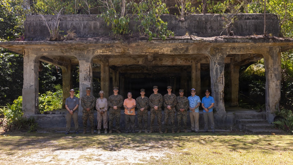 MARFORPAC deputy commander in Palau: Historic site tour