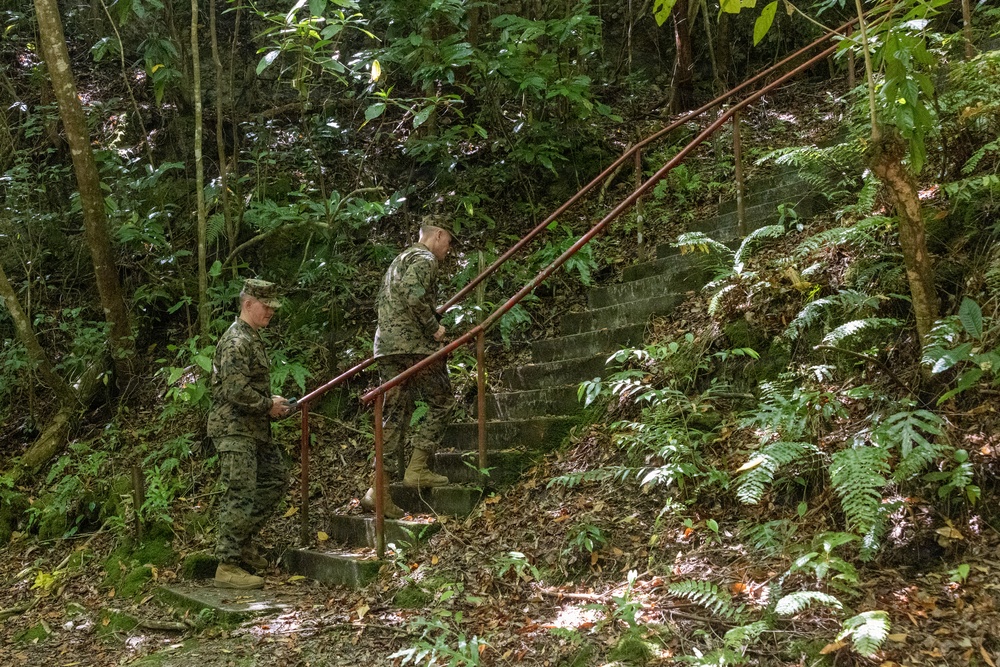 MARFORPAC deputy commander in Palau: Historic site tour