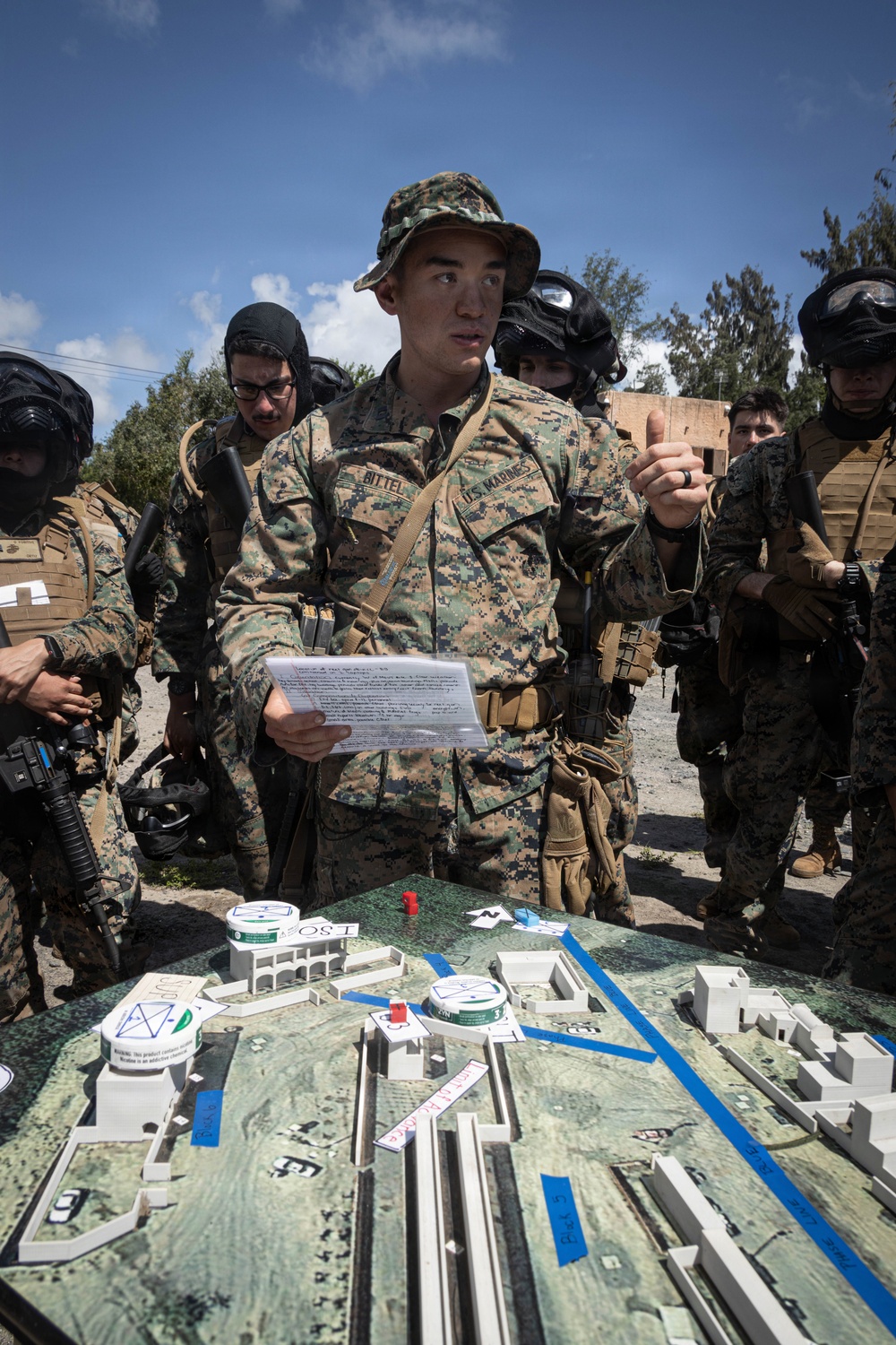 Headquarters Bn Field Exercise