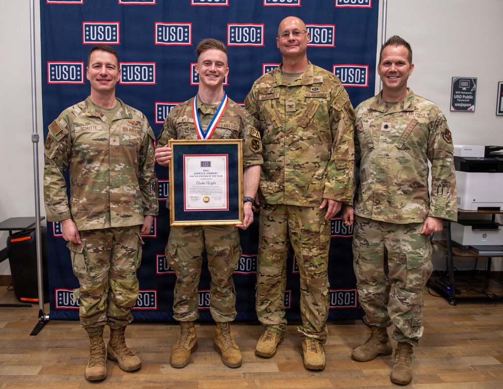 There is no place like Yokota: U.S.O. volunteer award winner in Yokota Air Base