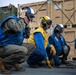11th MEU Marines, Sailors Conduct Flight Deck Operations Aboard USS Comstock
