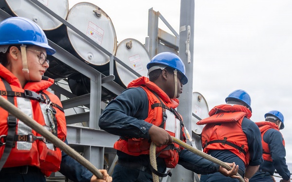 11th MEU Marines &amp; Sailors Conduct RHIB Operations aboard USS Portland