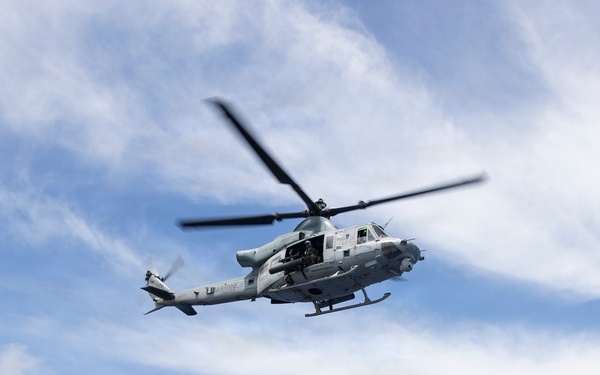 11th MEU Marines, Sailors Conduct Flight Operations Aboard USS Boxer