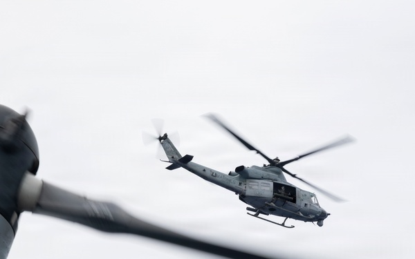 11th MEU Marines, Sailors Conduct Flight Operations Aboard USS Boxer