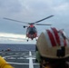 USCGC Midgett (WMSL 757) conducts night flight operations