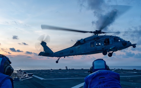 Blue Ridge Flight Operations at Night