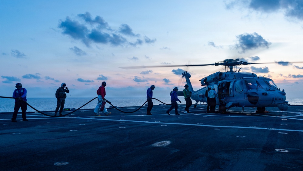 DVIDS - Images - Blue Ridge Flight Operations at Night [Image 3 of 7]