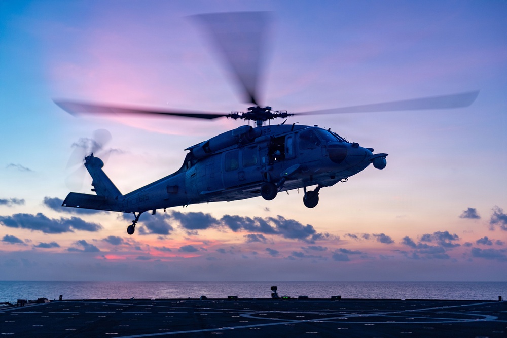 Blue Ridge Flight Operations at Night