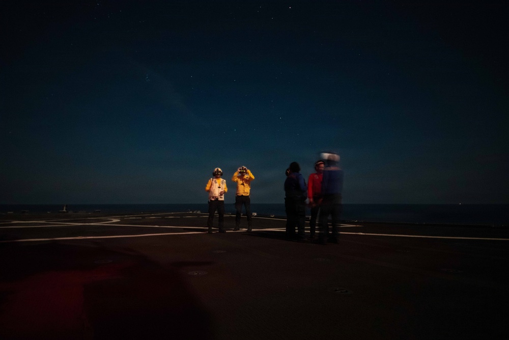 Blue Ridge Flight Operations at Night