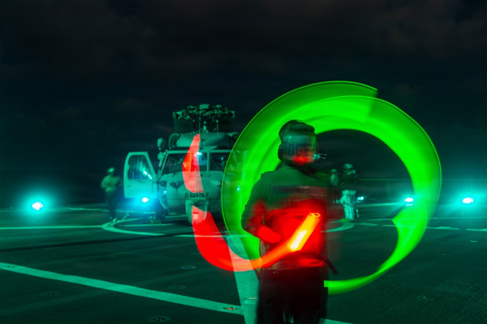 Blue Ridge Flight Operations at Night