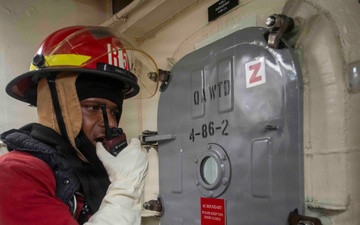 Blue Ridge Conducts General Quarters Drill