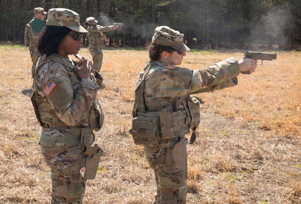 Ga Guardsmen Qualifying at Quantico,