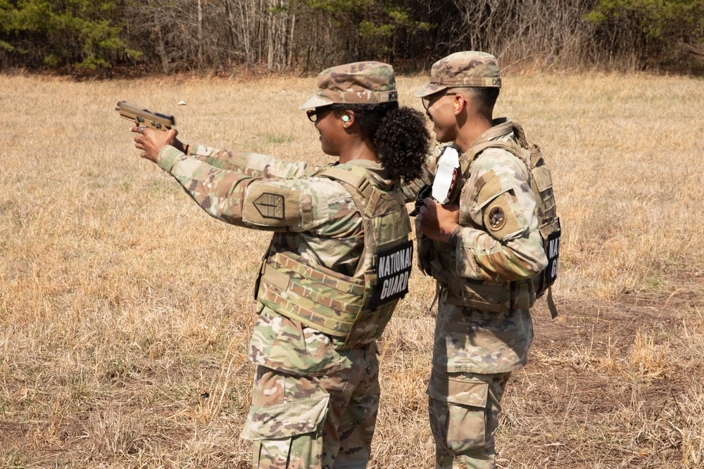 DC Guardsmen Qualifying at Quantico