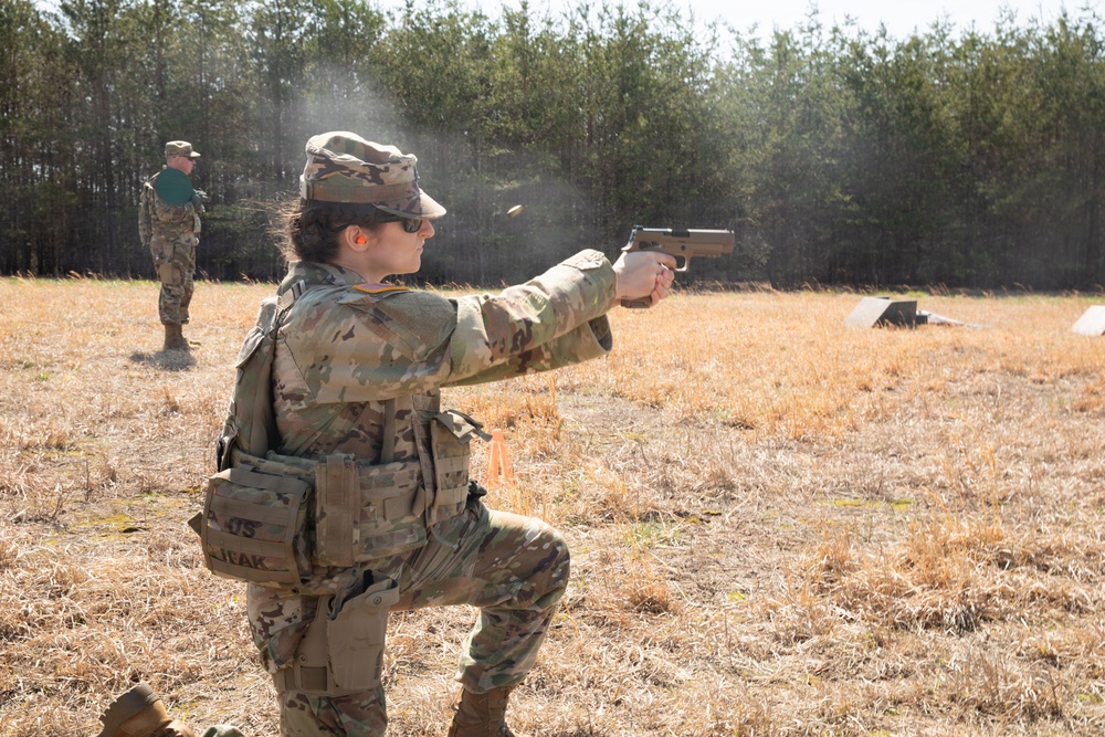 Ga Guardsmen Qualifying at Quantico