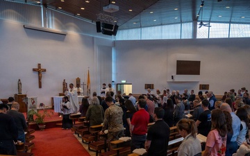 Walking in faith: Chaplains support KMC community through Holy Week