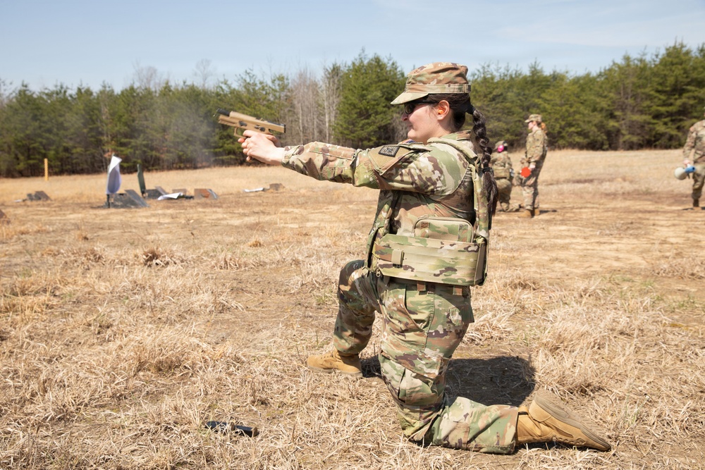 Arkansas National Guardsmen Qualifying at Quantico