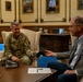 Chief of the National Guard Bureau meets with Indiana governor at Statehouse