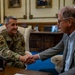 Chief of the National Guard Bureau meets with Indiana governor at Statehouse