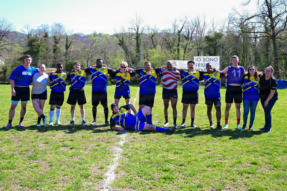 Team Aviano hosts inaugural USAFE Rugby Cup
