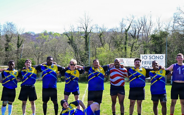 Team Aviano hosts inaugural USAFE Rugby Cup