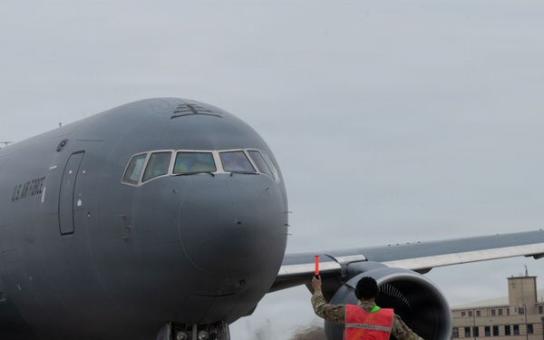 Team McConnell Completes Weather Evacuation