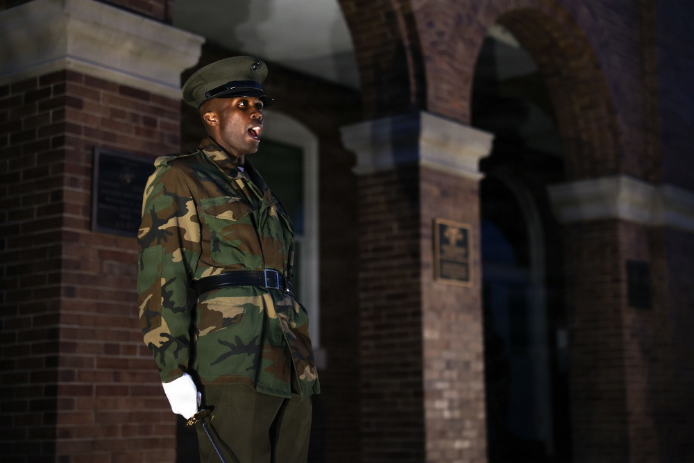 Battalion Night Drill at 8th &amp; I