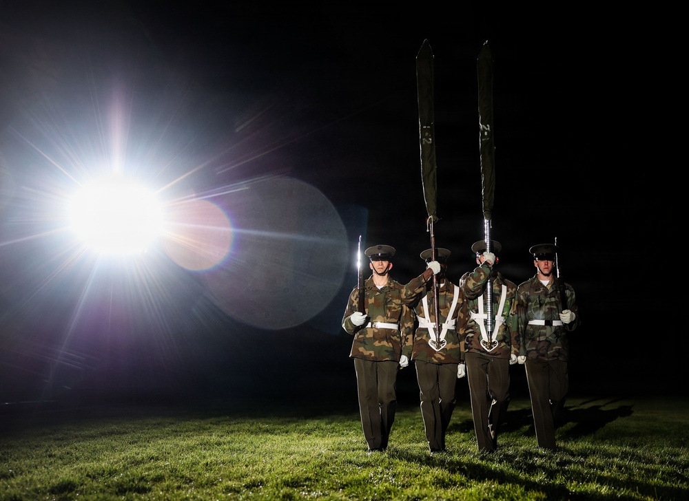 Battalion Night Drill at 8th &amp; I