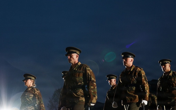 Battalion Night Drill at 8th &amp; I