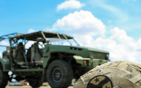 Tennessee Guardsmen Begin Drivers Training on New ISVs