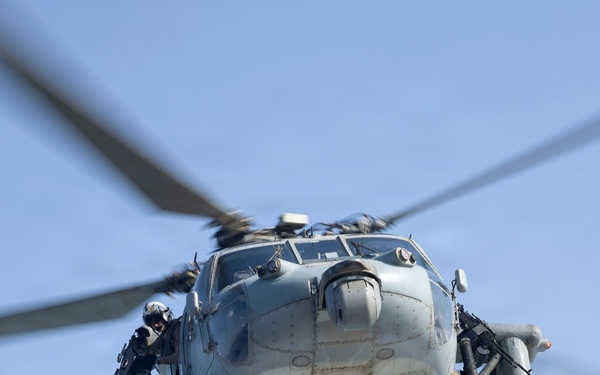 USS Delbert D. Black (DDG 119) supports Operation Epic Fury