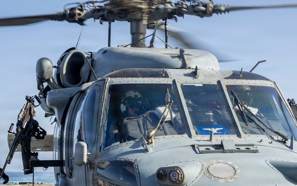 USS Delbert D. Black (DDG 119) supports Operation Epic Fury